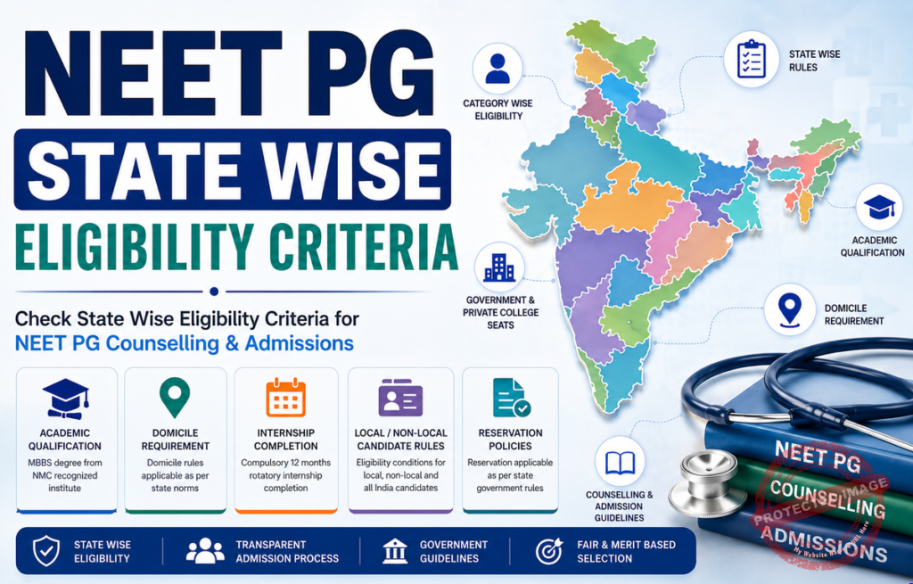 NEET PG 2026 : Punjab NEET PG Counselling Eligibility Criteria