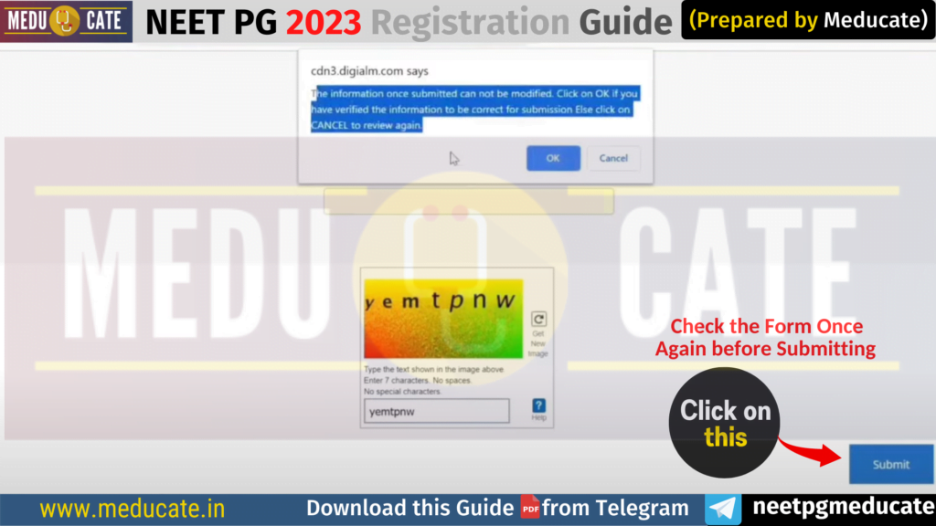How to fill NEET PG 2023 Application 