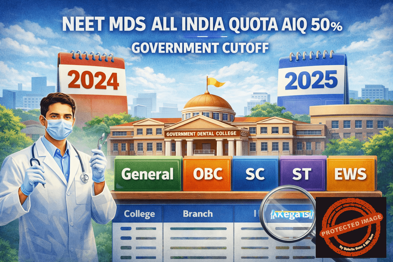 Government Dental College MDS Cutoff