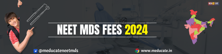 Pondicherry NEET MDS 2024 Fees