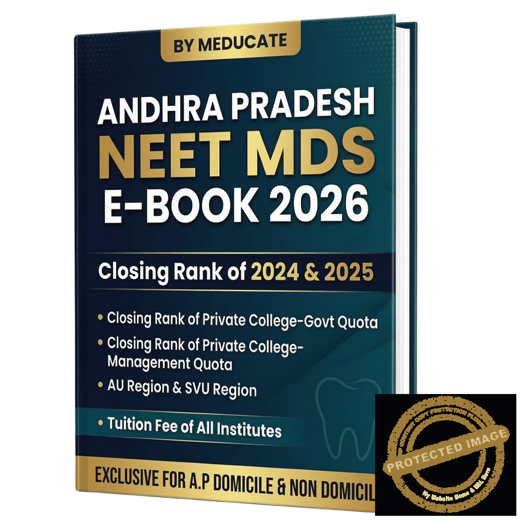 ANDHRA PRADESH NEET MDS Counselling Ebook