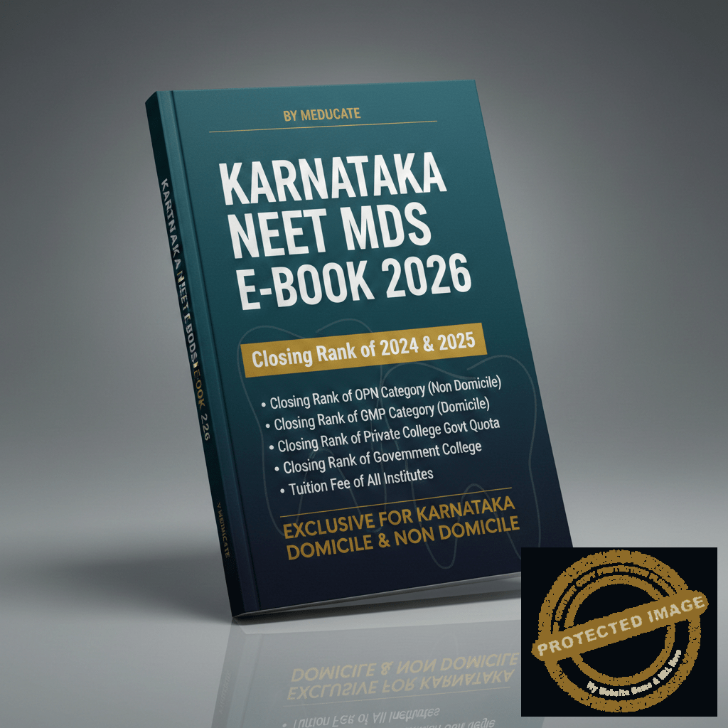 NEET MDS Counselling Ebook
