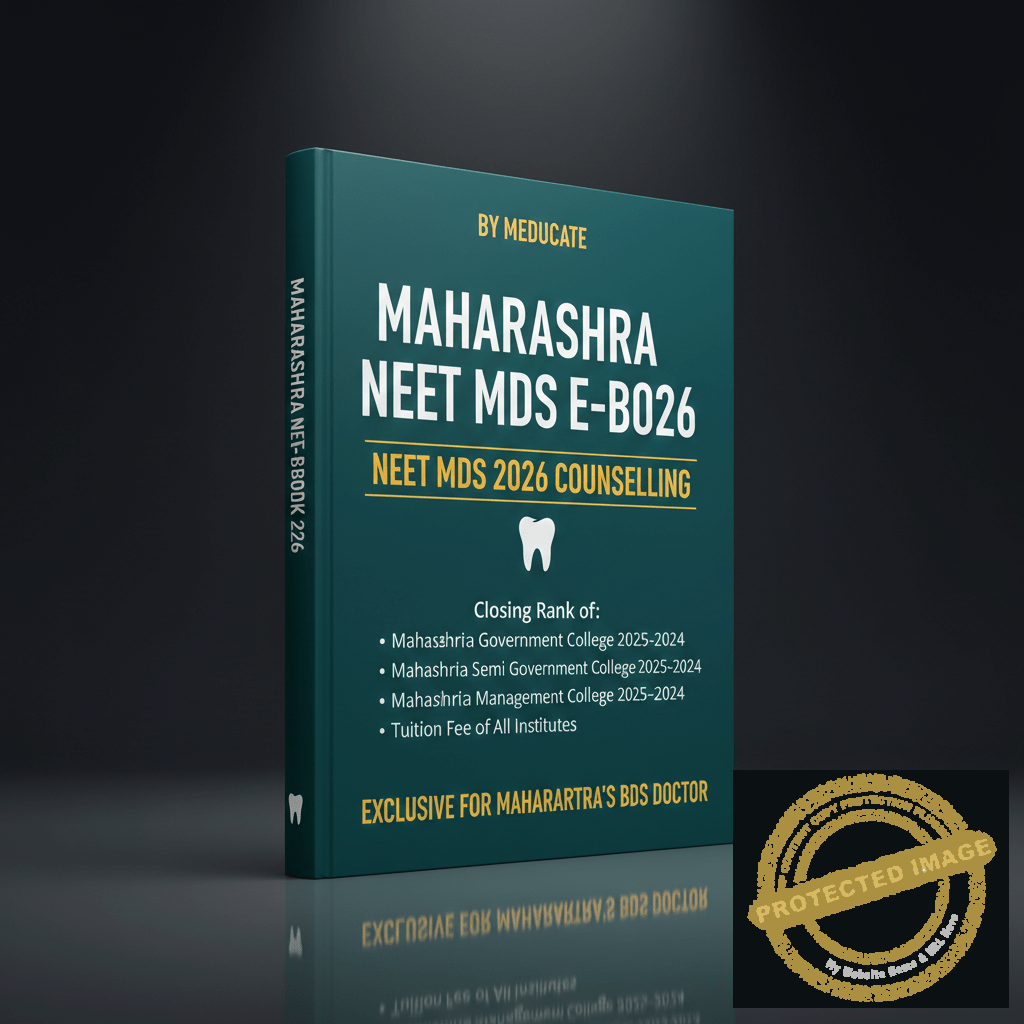 MAHARASHTRA NEET MDS Counselling Ebook