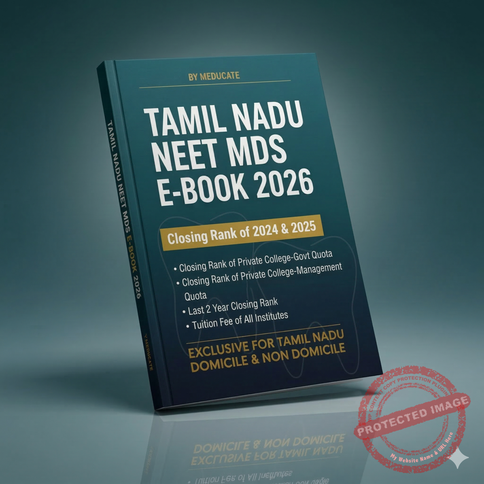 TAMIL ANDU NEET MDS Counselling Ebook